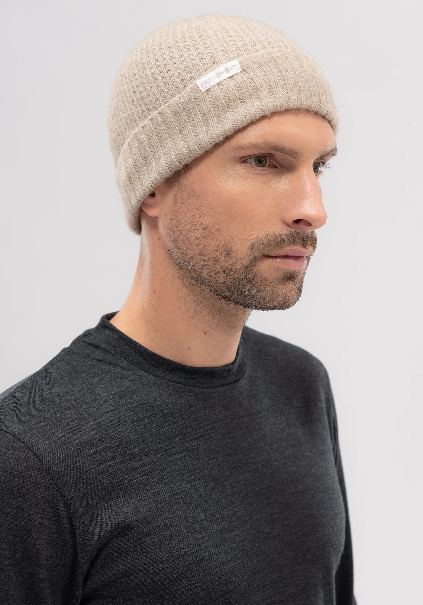 Finley Beanie - Fine Merino Wool, Brushtail Possum Fibre, Mulberry Silk Beanie - Made in New Zealand