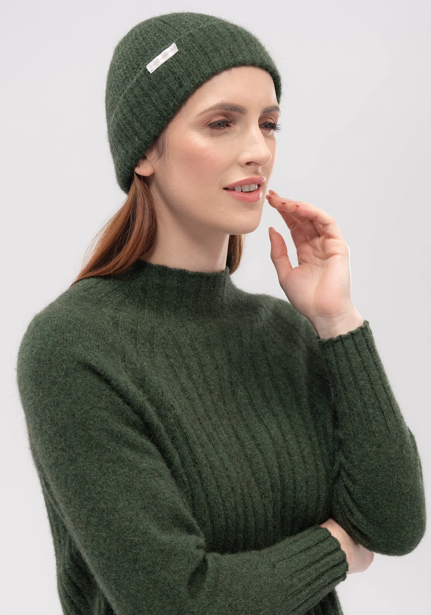 Finley Beanie - Fine Merino Wool, Brushtail Possum Fibre, Mulberry Silk Beanie - Made in New Zealand