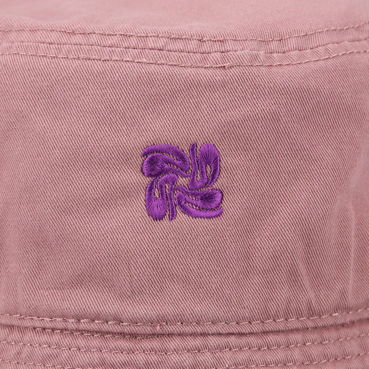 Fluffy Cotton Bucket Hat / MAUVE