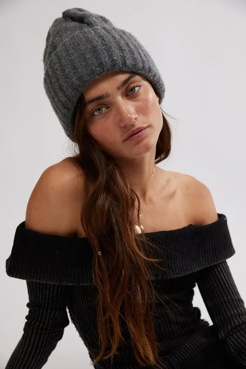 Stylish Free People Coastline Knit Beanie for Cozy Winter Looks