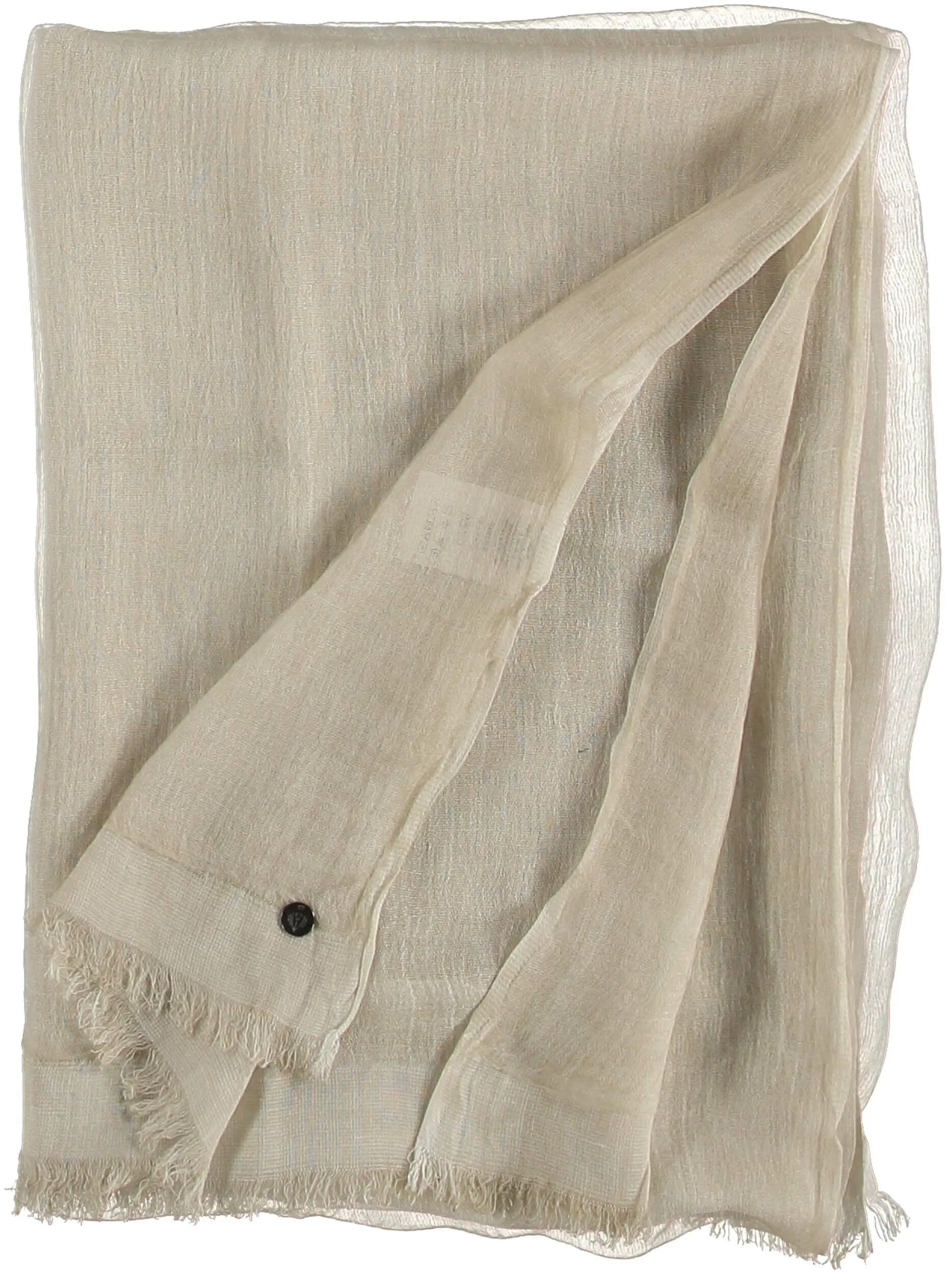 GAUZY SILK WRAP/SCARF - Off White