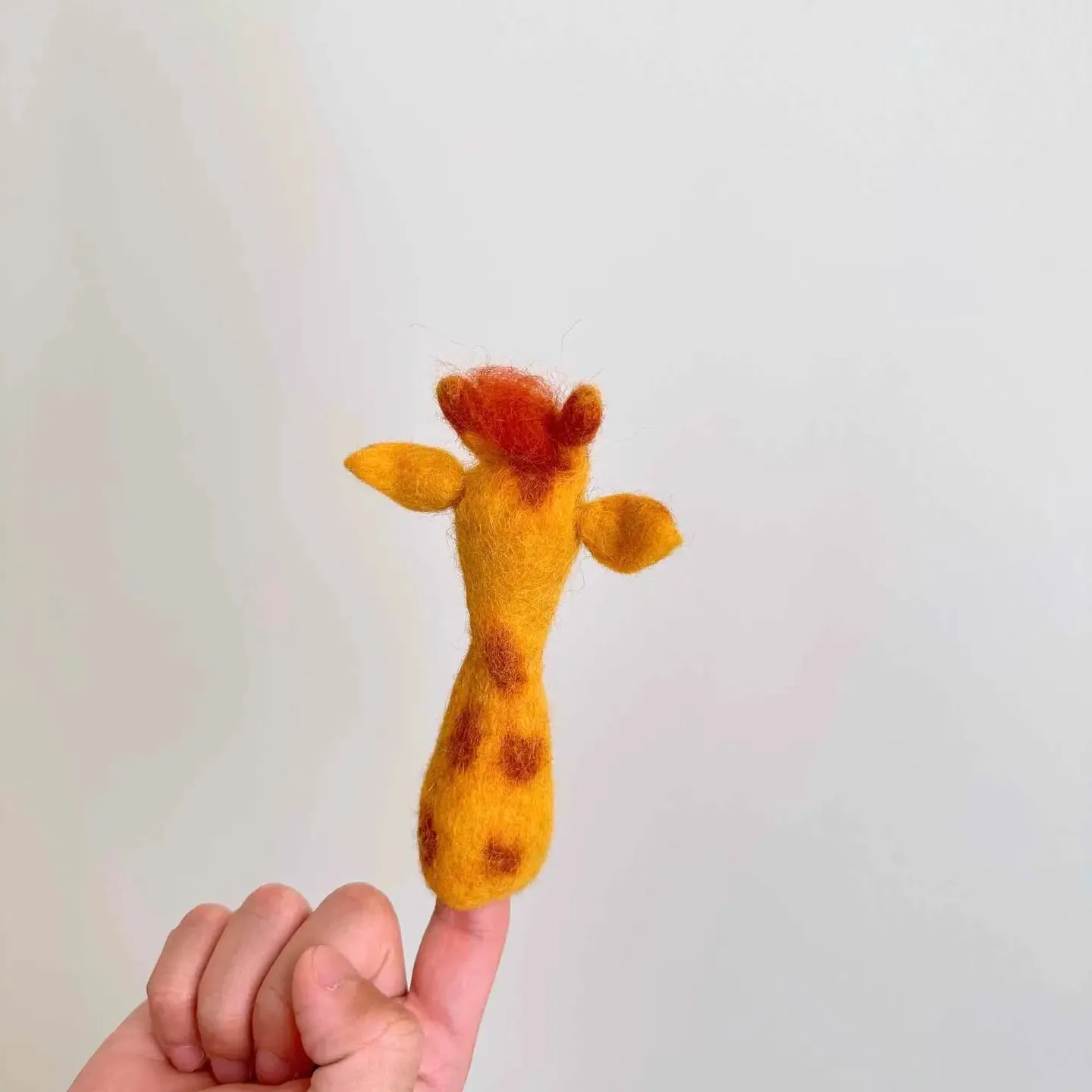 Giraffe Finger Puppet