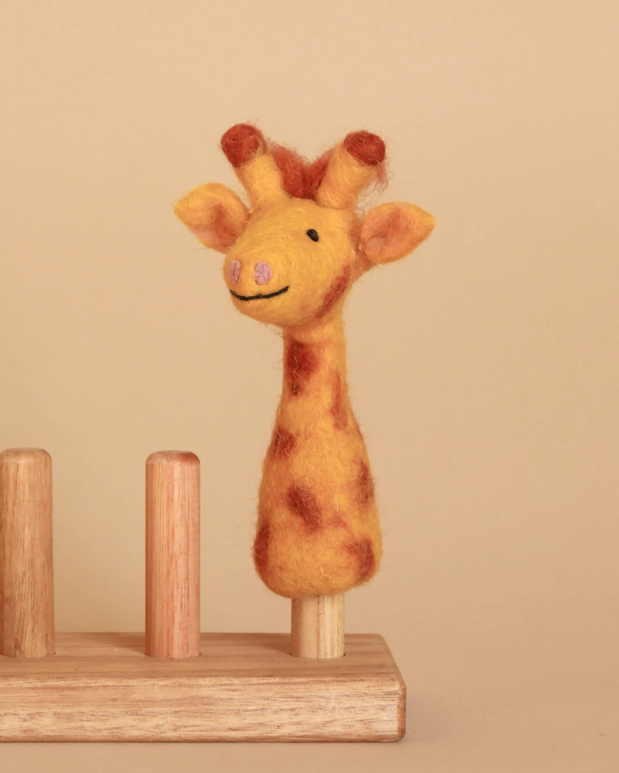 Giraffe Finger Puppet