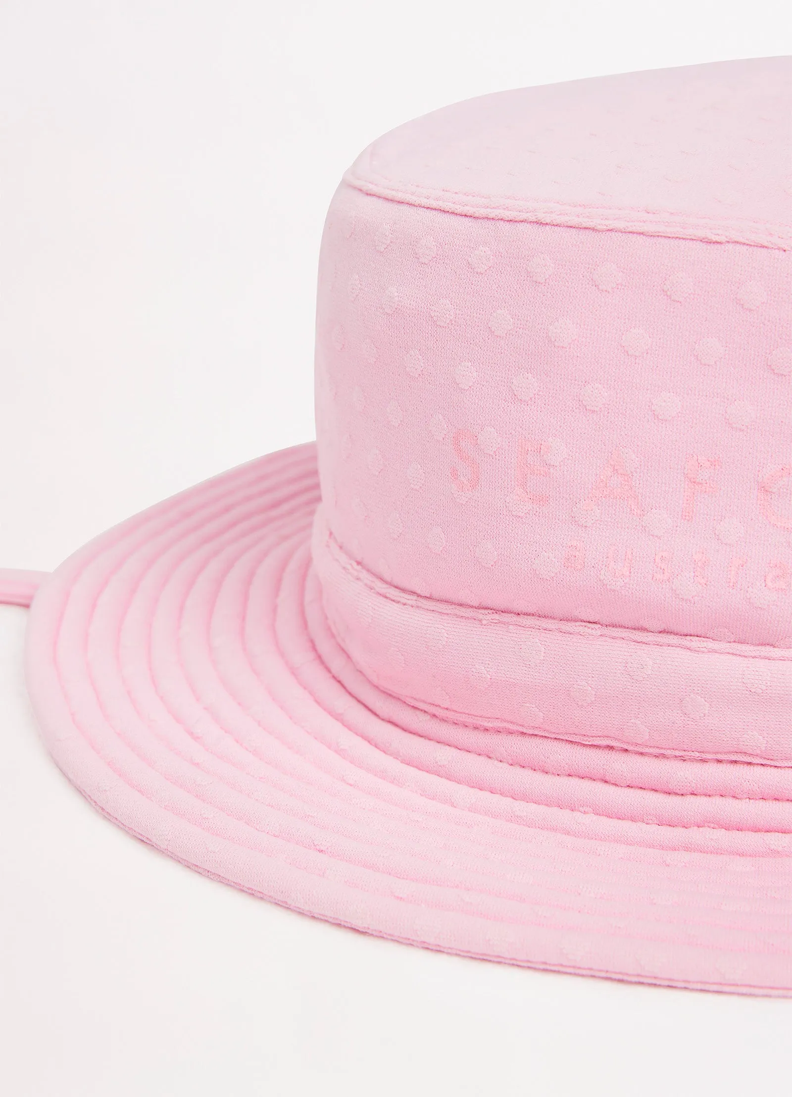 Girls Summer Essential Swim Bucket Hat  - Sweet Lilac