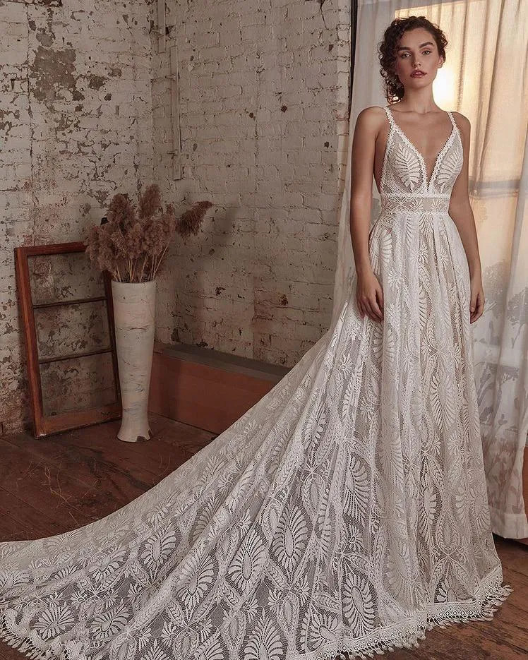 Goddess Inspired Bridal Gown