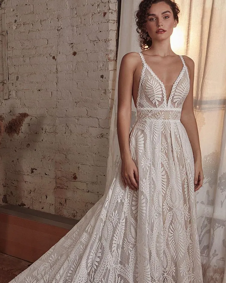 Goddess Inspired Bridal Gown