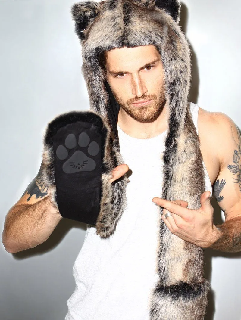 Grey Wolf SpiritHood HB3