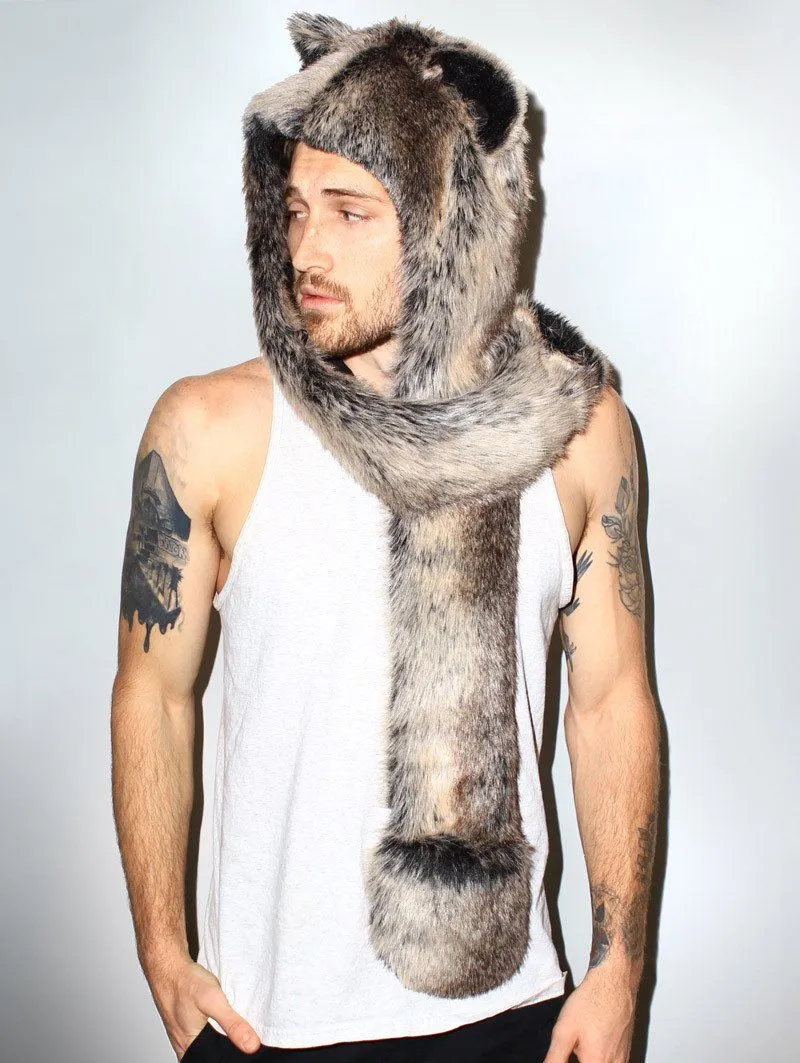 Grey Wolf SpiritHood HB3