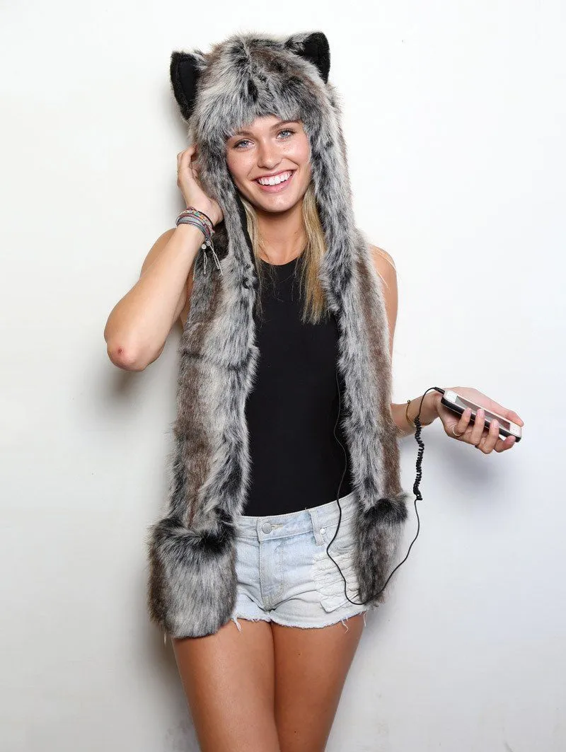 Grey Wolf SpiritHood HB3