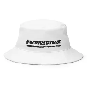 #HaterzStayBack Bucket Hat (White)