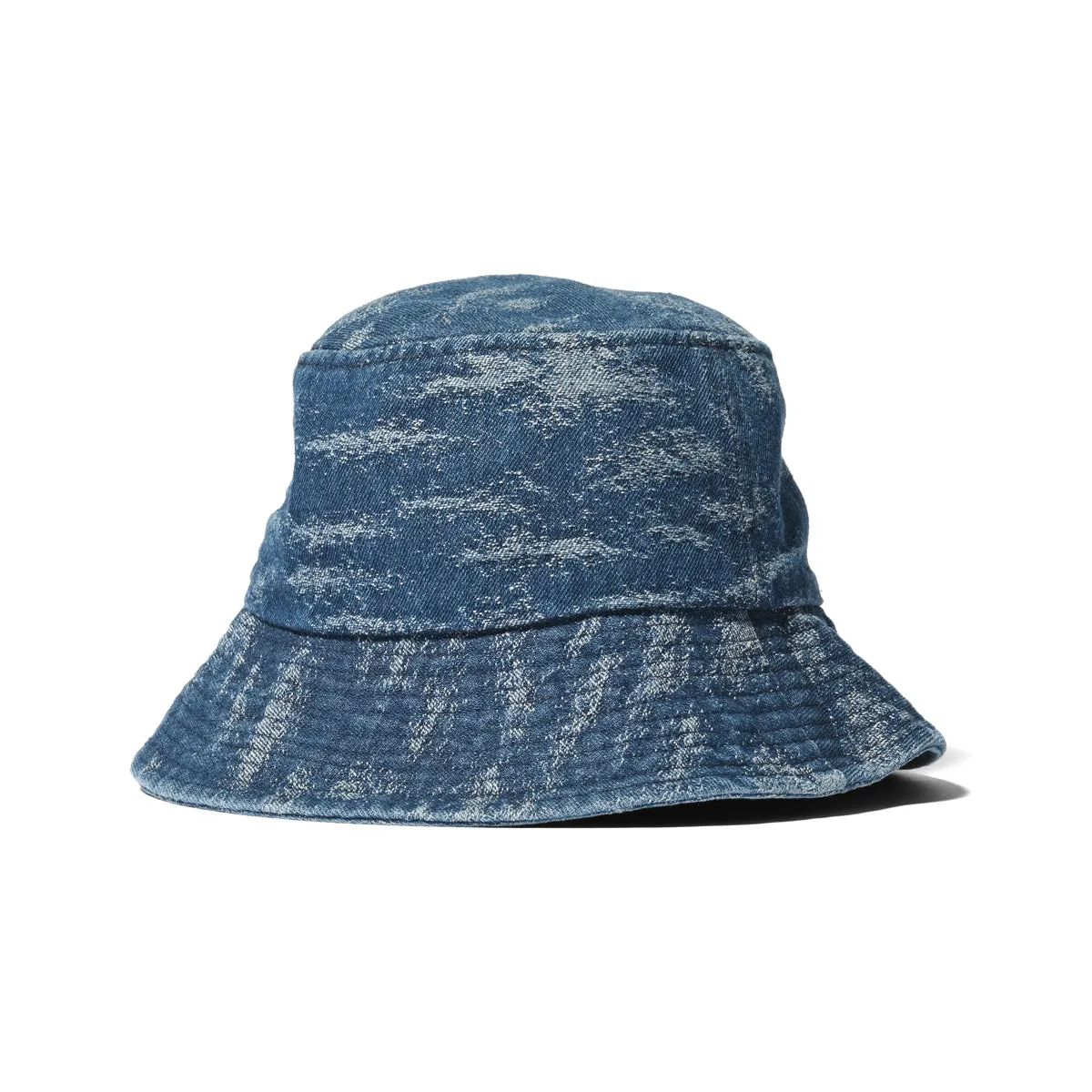 HOMEGAME - DAMAGED DENIM BUCKET HAT【HG241409】