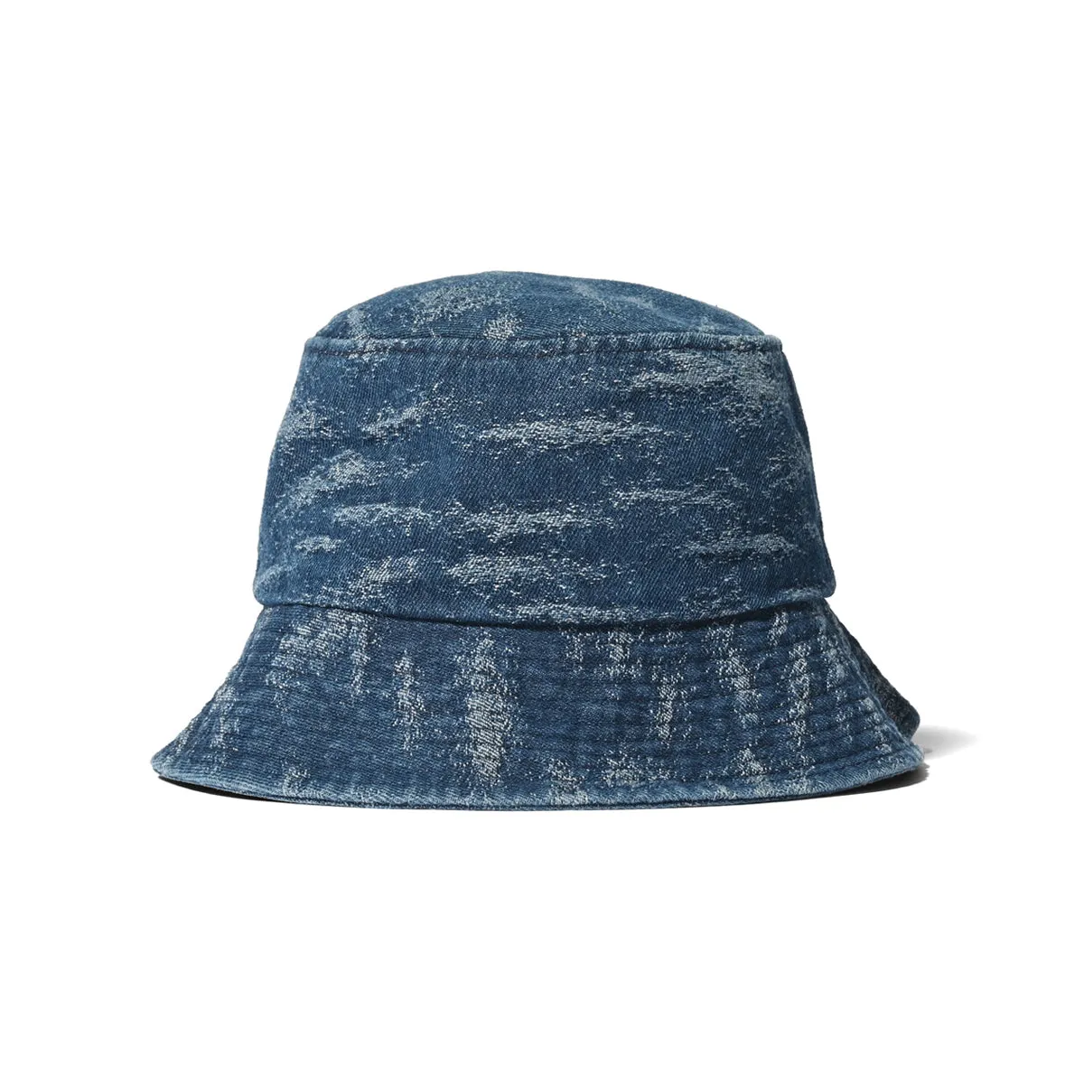 HOMEGAME - DAMAGED DENIM BUCKET HAT【HG241409】