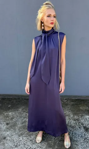 hoss Claudette Maxi Dress - Aubergine