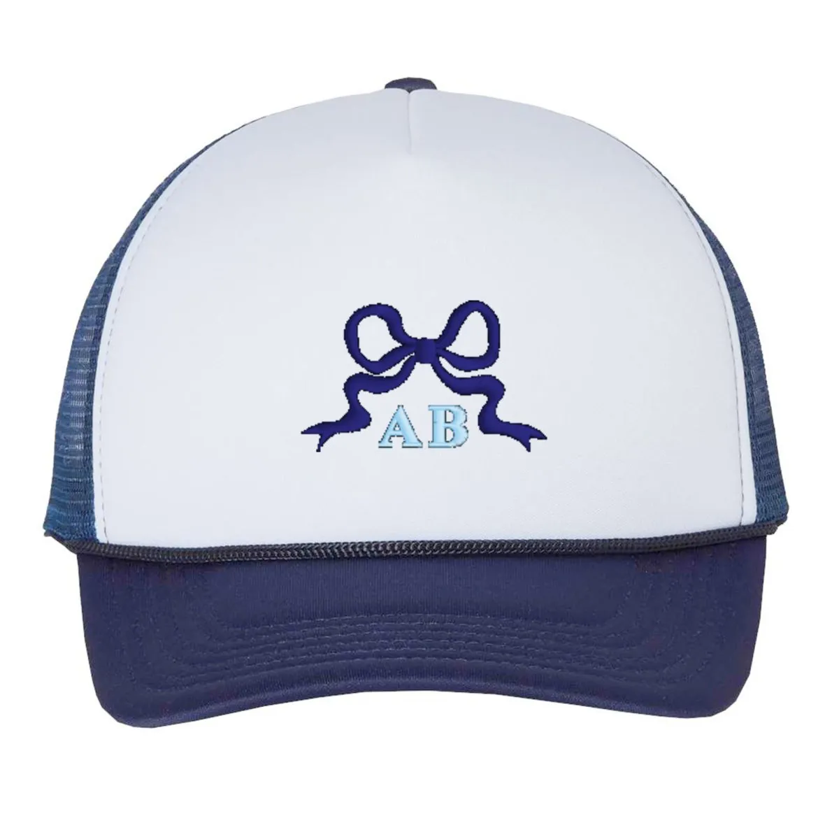 Initialed 'Tiny Bow' Trucker Hat