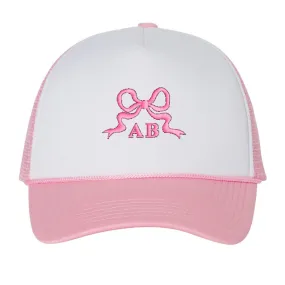 Initialed 'Tiny Bow' Trucker Hat