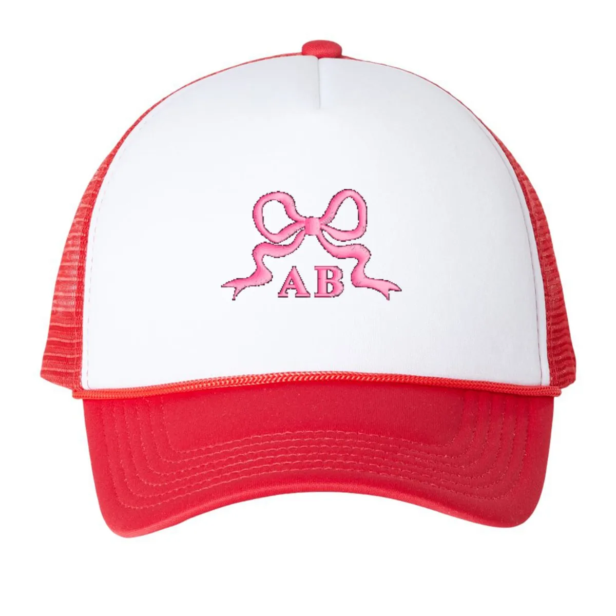 Initialed 'Tiny Bow' Trucker Hat