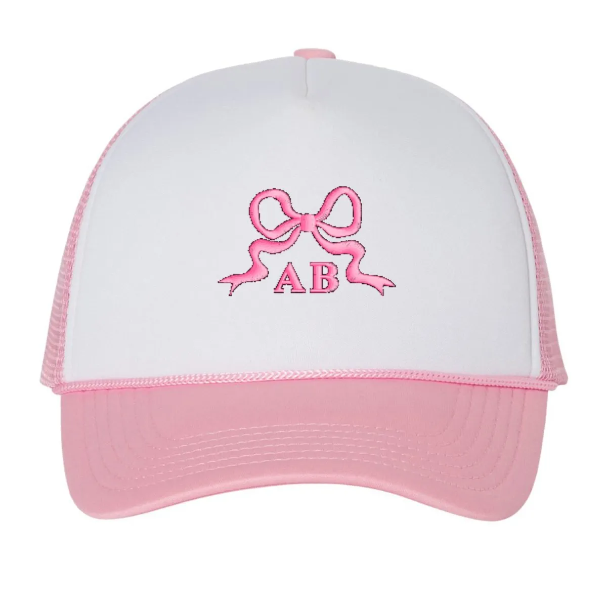 Initialed 'Tiny Bow' Trucker Hat