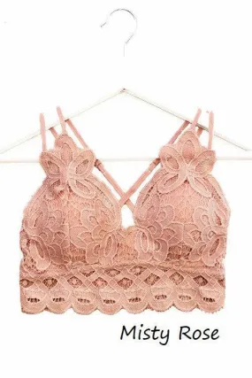 Lacey Bralette (Misty Rose)