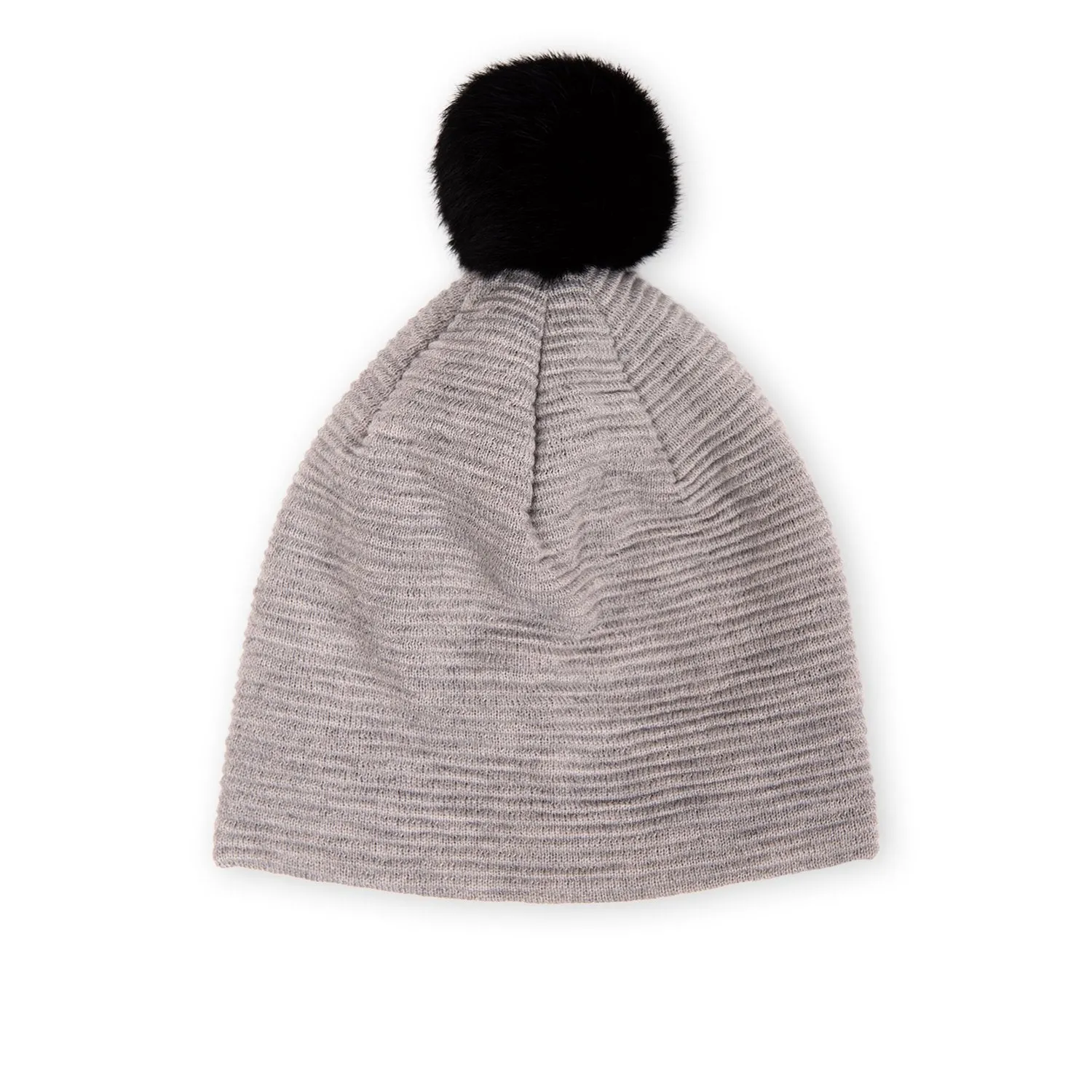 Loren Beanie (Grey/Black)