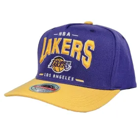 Los Angeles Lakers HEADLINE ARCH Snapback By Mitchell & Ness