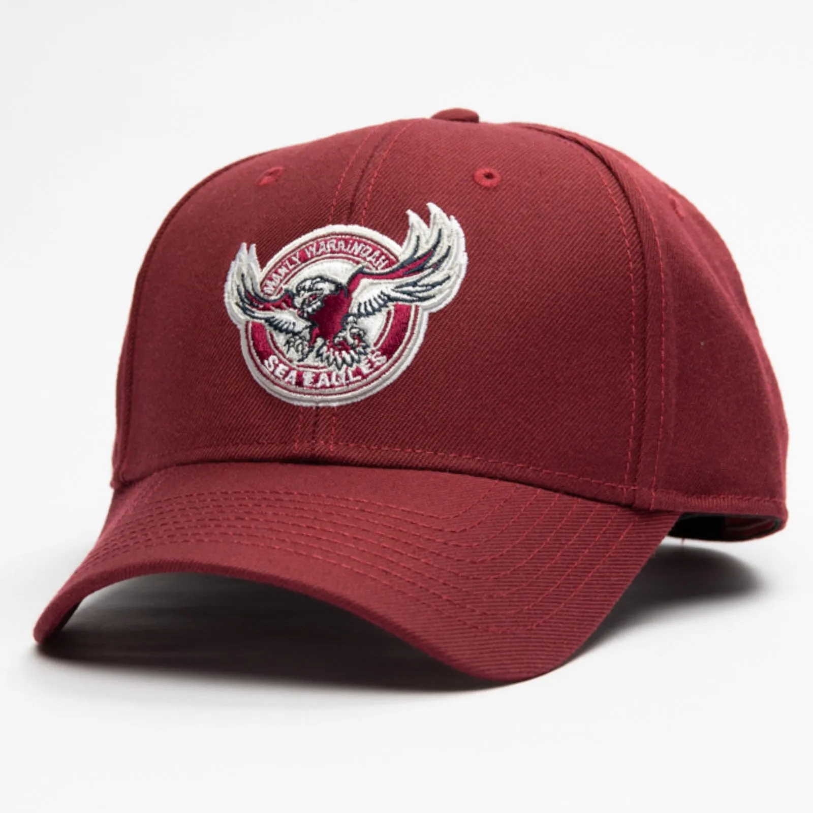 Manly Sea Eagles NRL Stadium Snapback Curved Cap Rugby League by American Needle