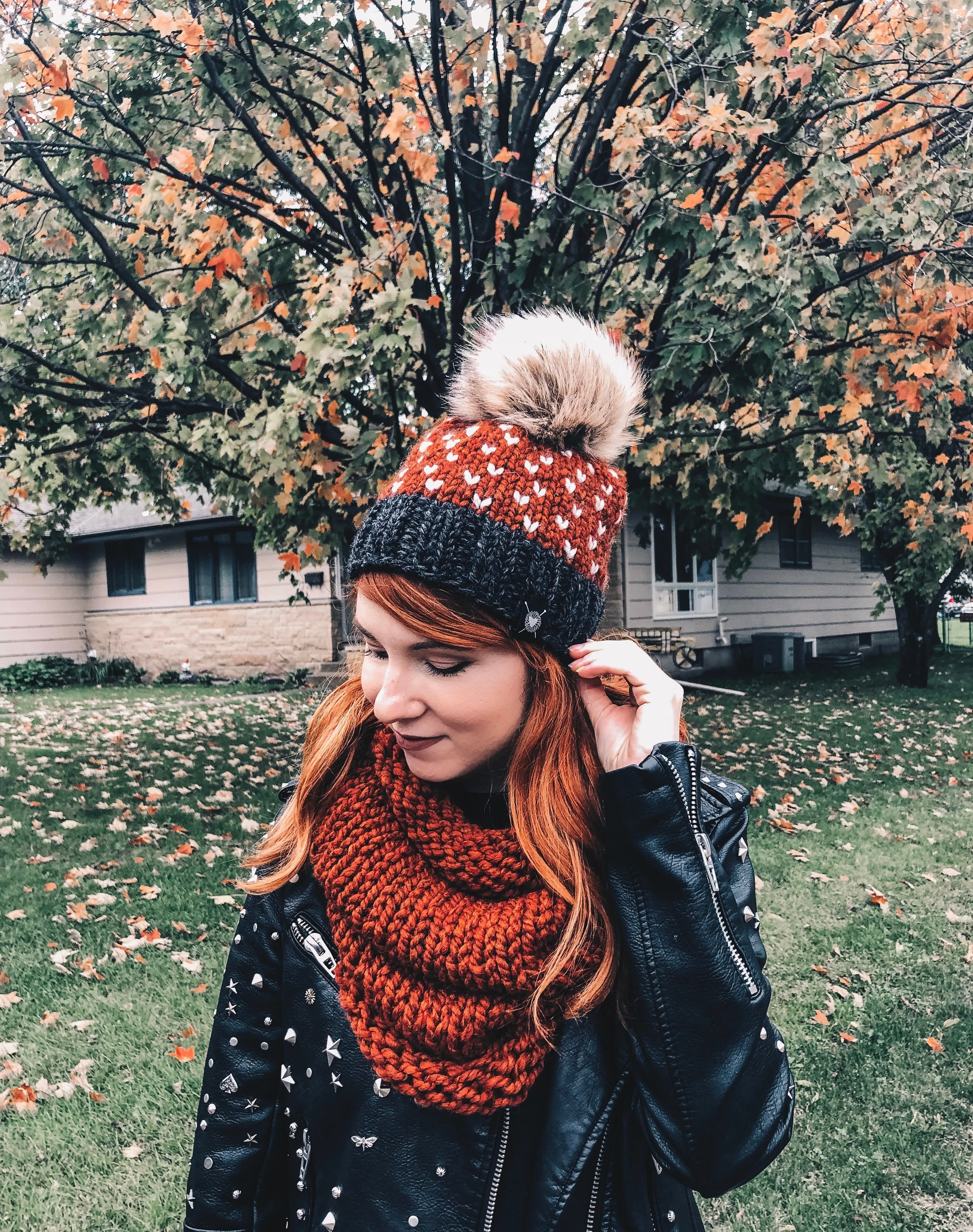 Neckwarmer in Spice