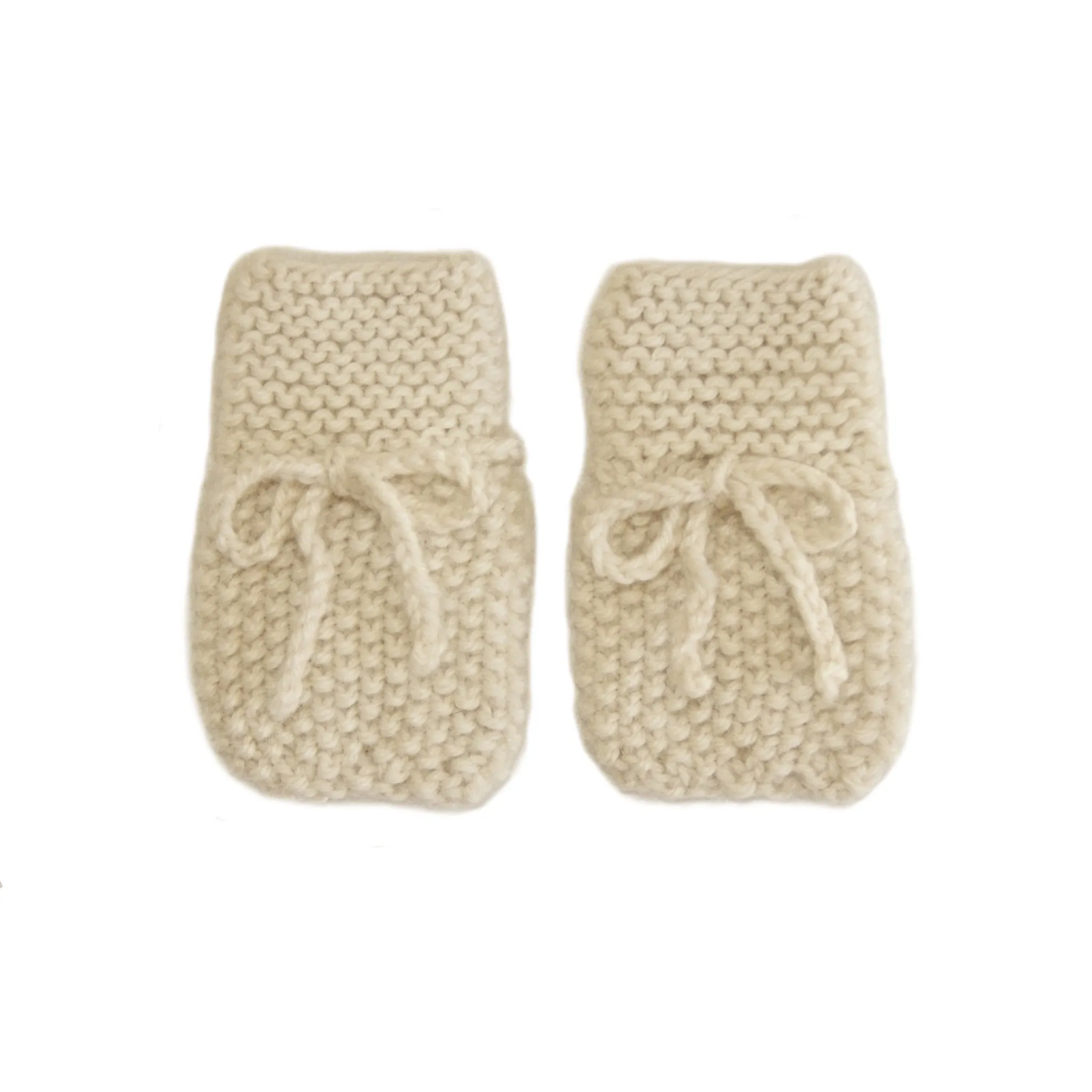 Newborn Mittens - Cream