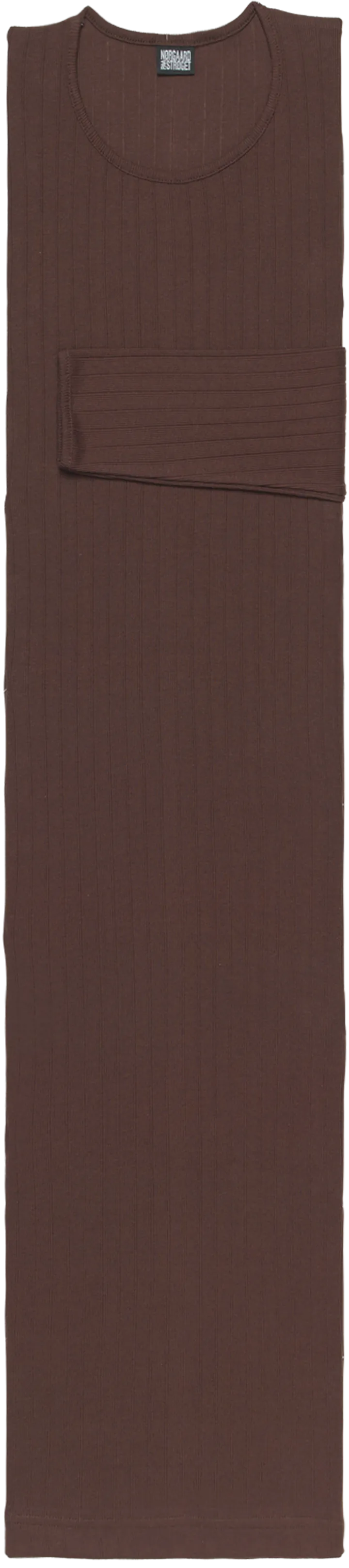 NPS Long John Dress Solid Colour, Brown