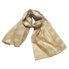 NUNO Oversized Scarf: “Caption Ballons” (Beige)