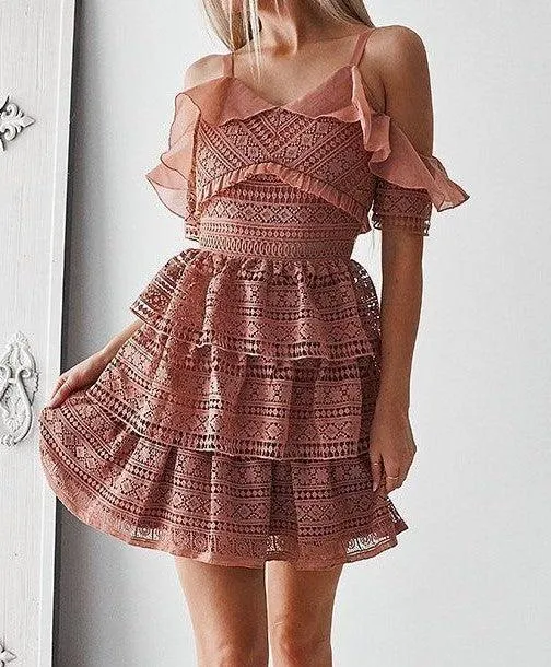 Olivia Dress in Mauve