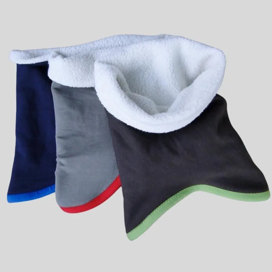 Organic cotton snood neck warmer