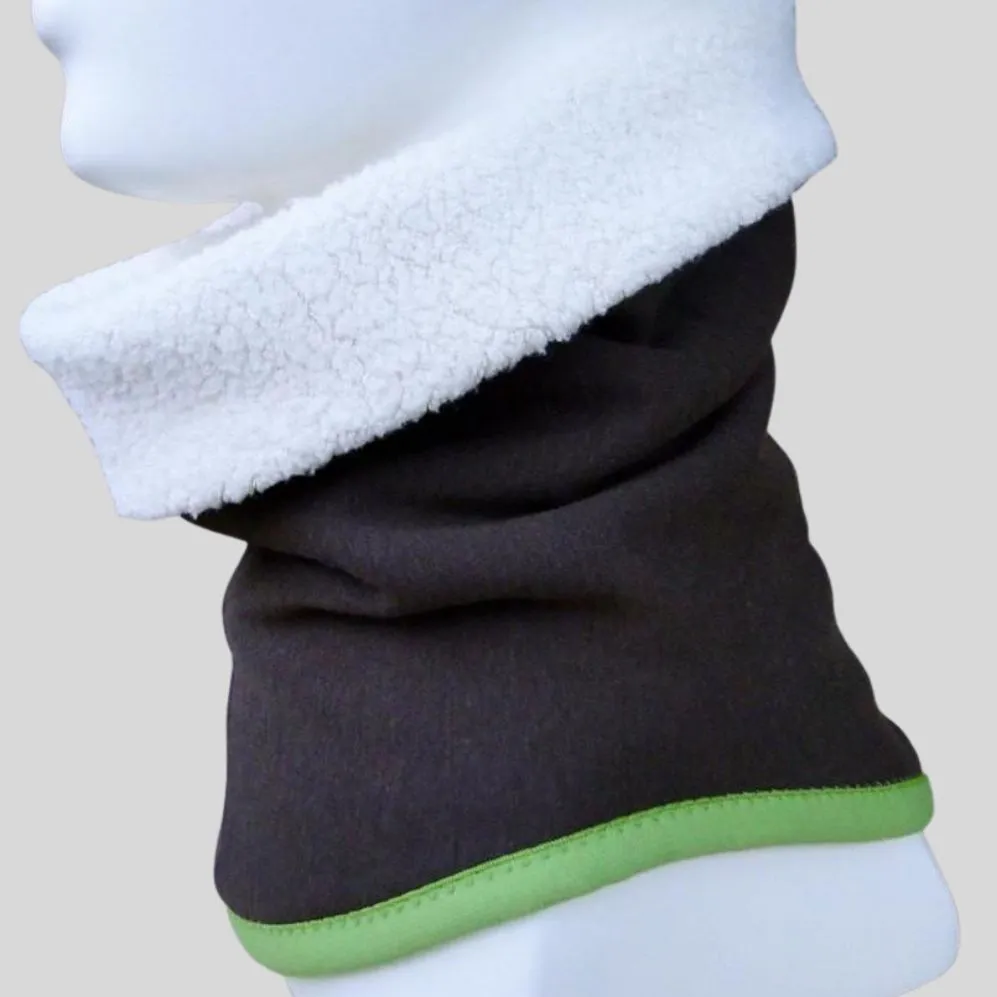 Organic cotton snood neck warmer