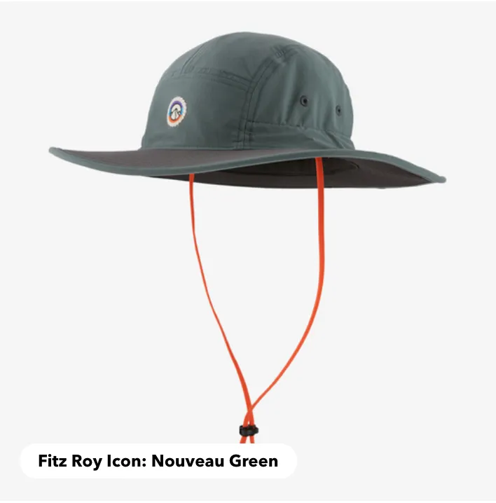 Patagonia Nouveau Green Quandary Brimmer Hat