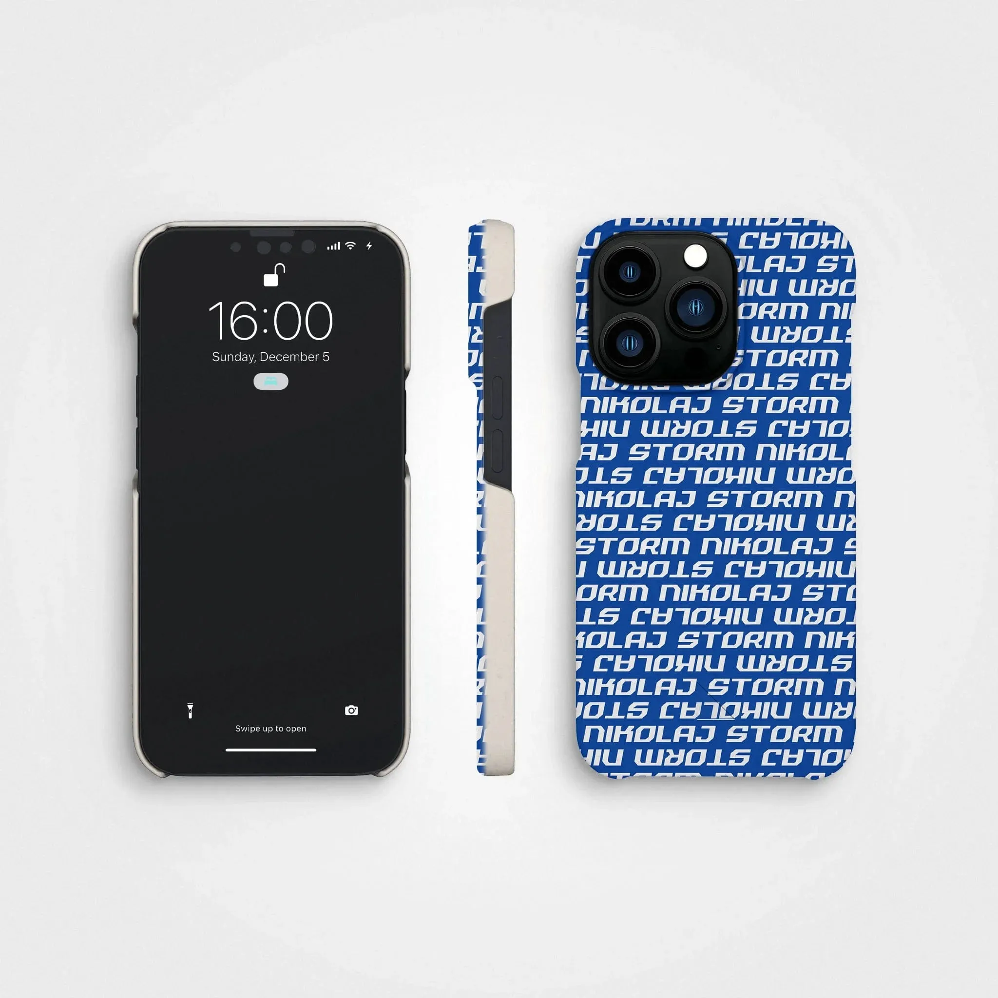 Plant-based phone case, Nikolaj Storm | Logo