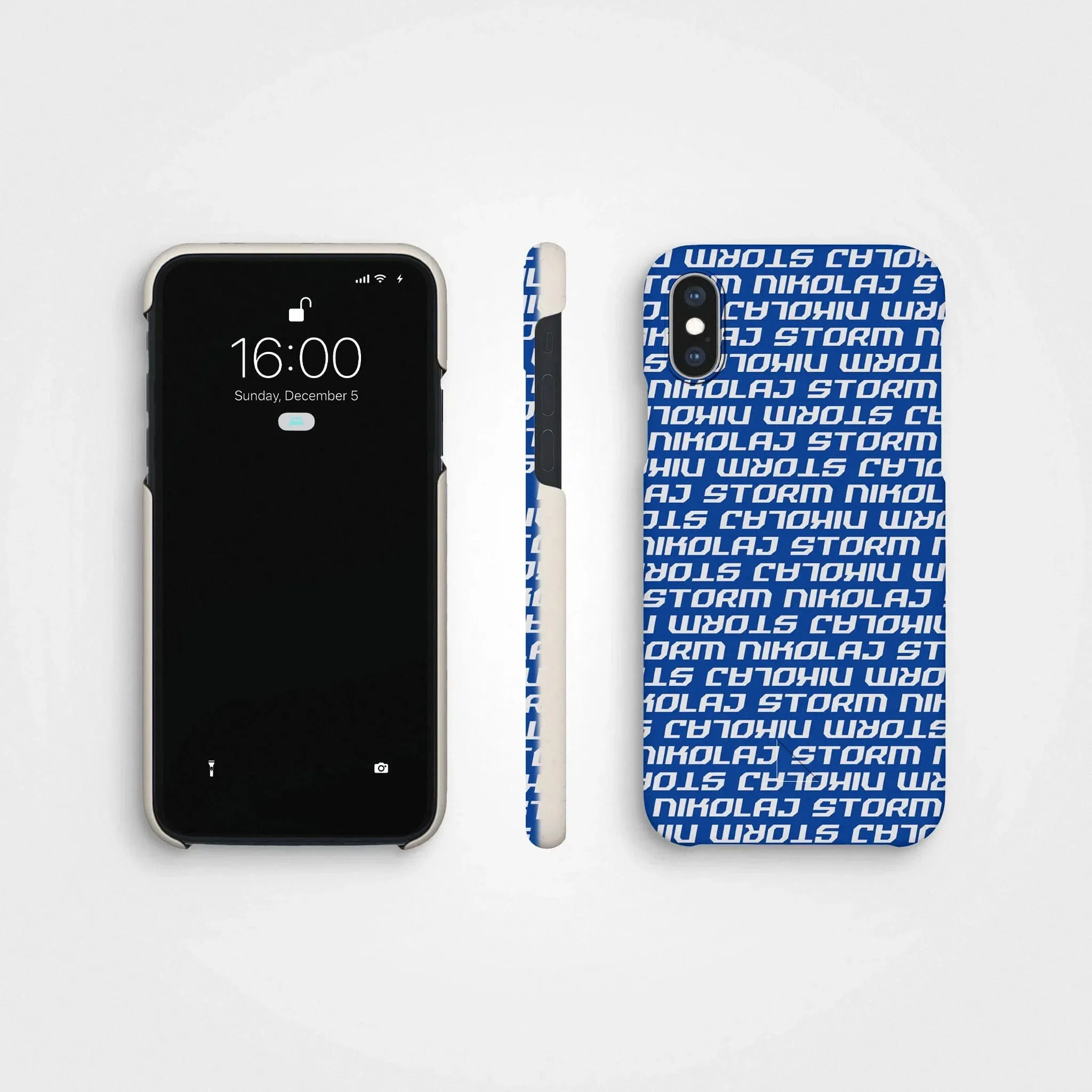 Plant-based phone case, Nikolaj Storm | Logo