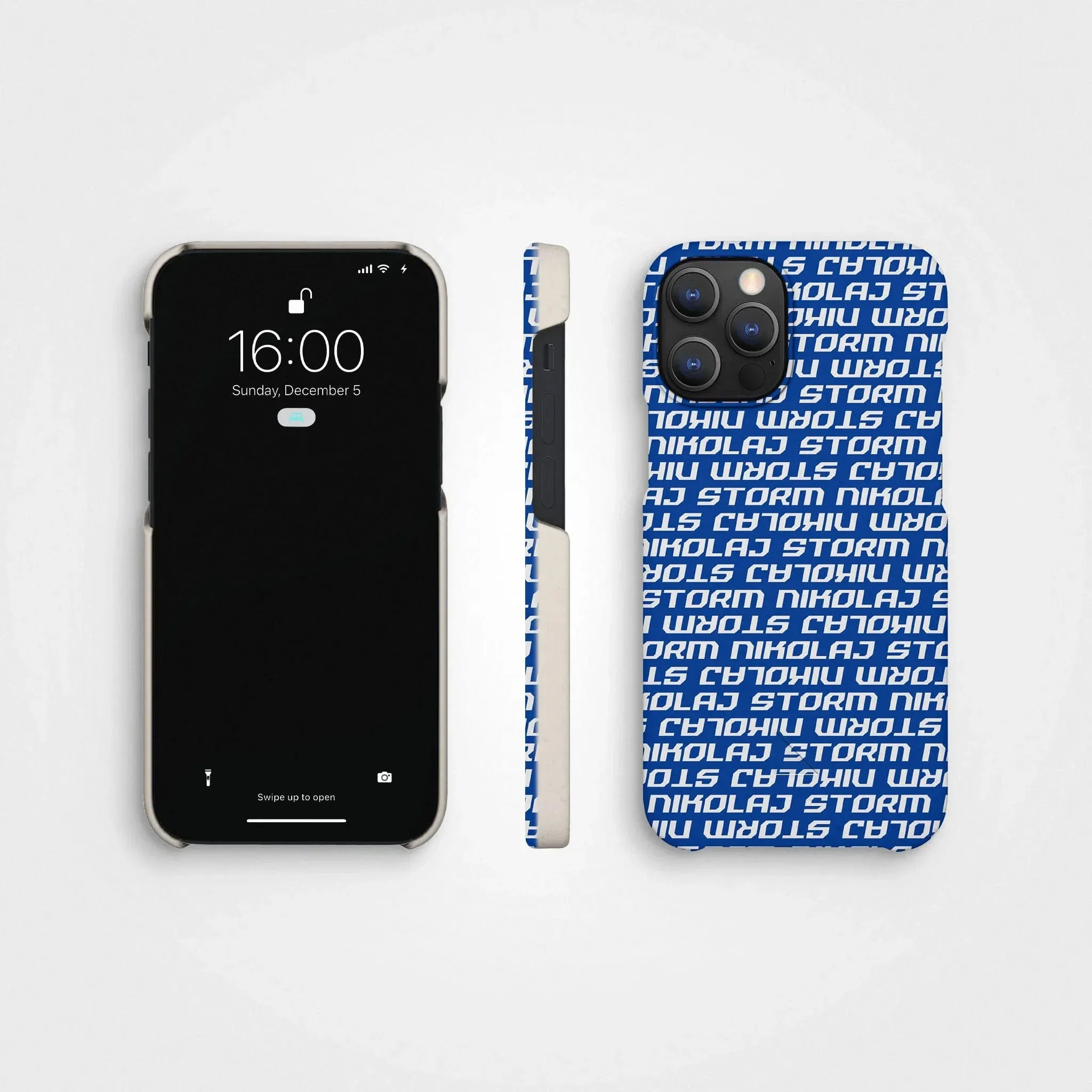 Plant-based phone case, Nikolaj Storm | Logo