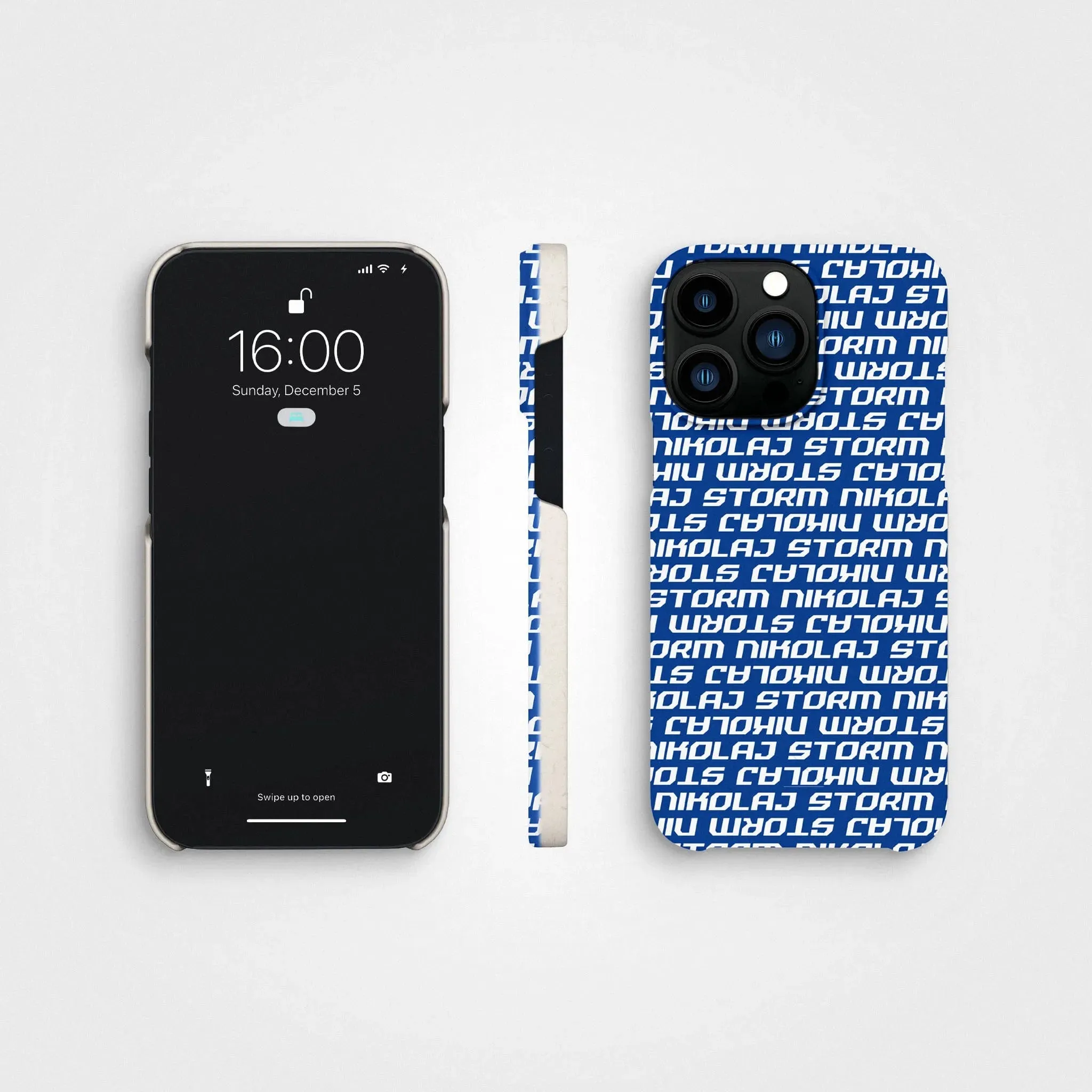 Plant-based phone case, Nikolaj Storm | Logo