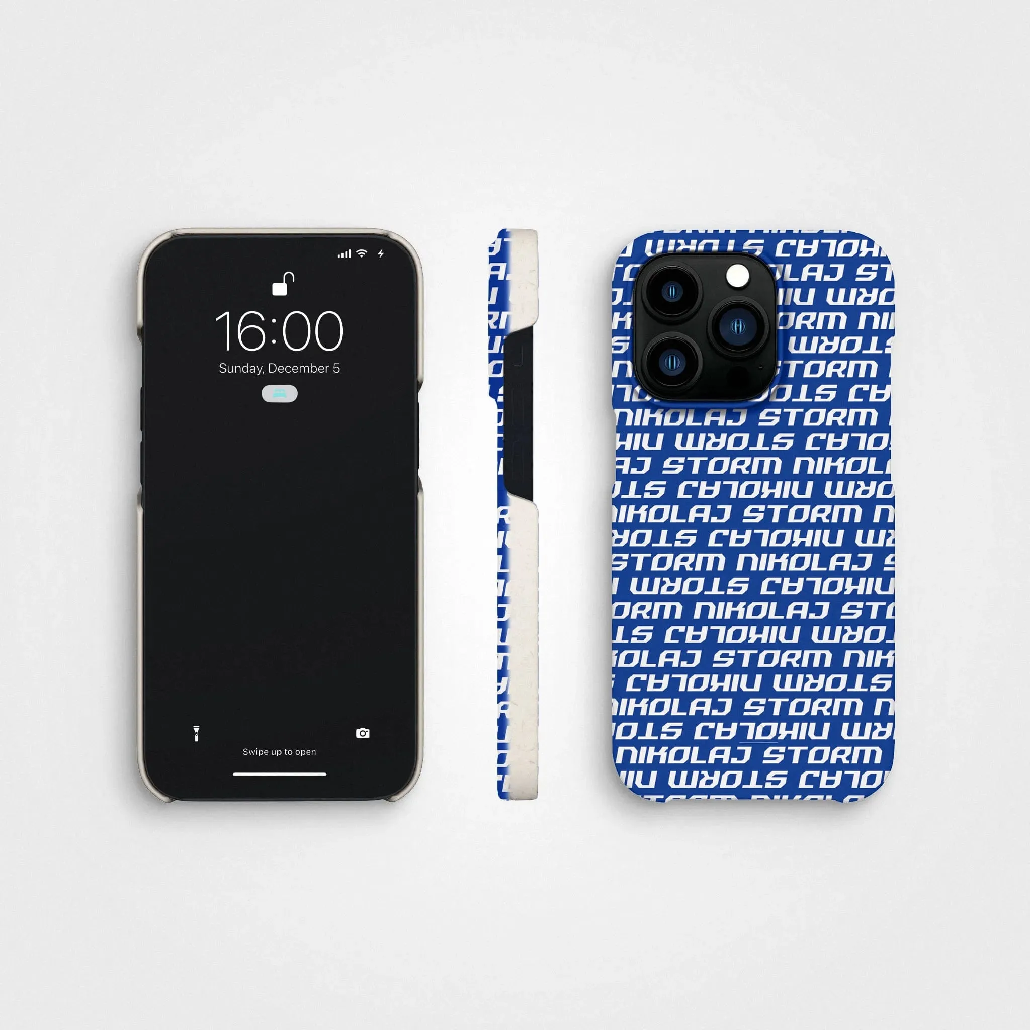 Plant-based phone case, Nikolaj Storm | Logo