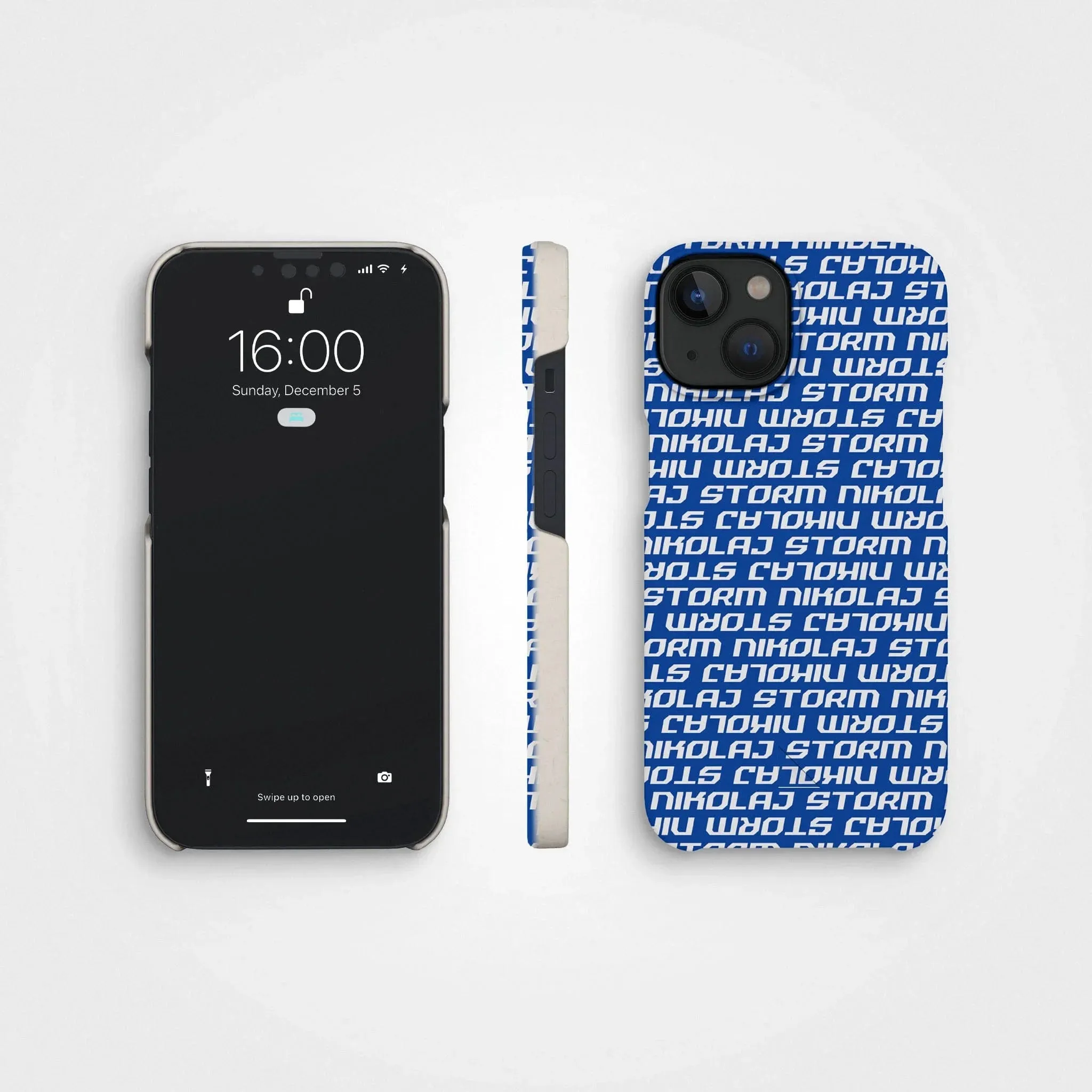 Plant-based phone case, Nikolaj Storm | Logo