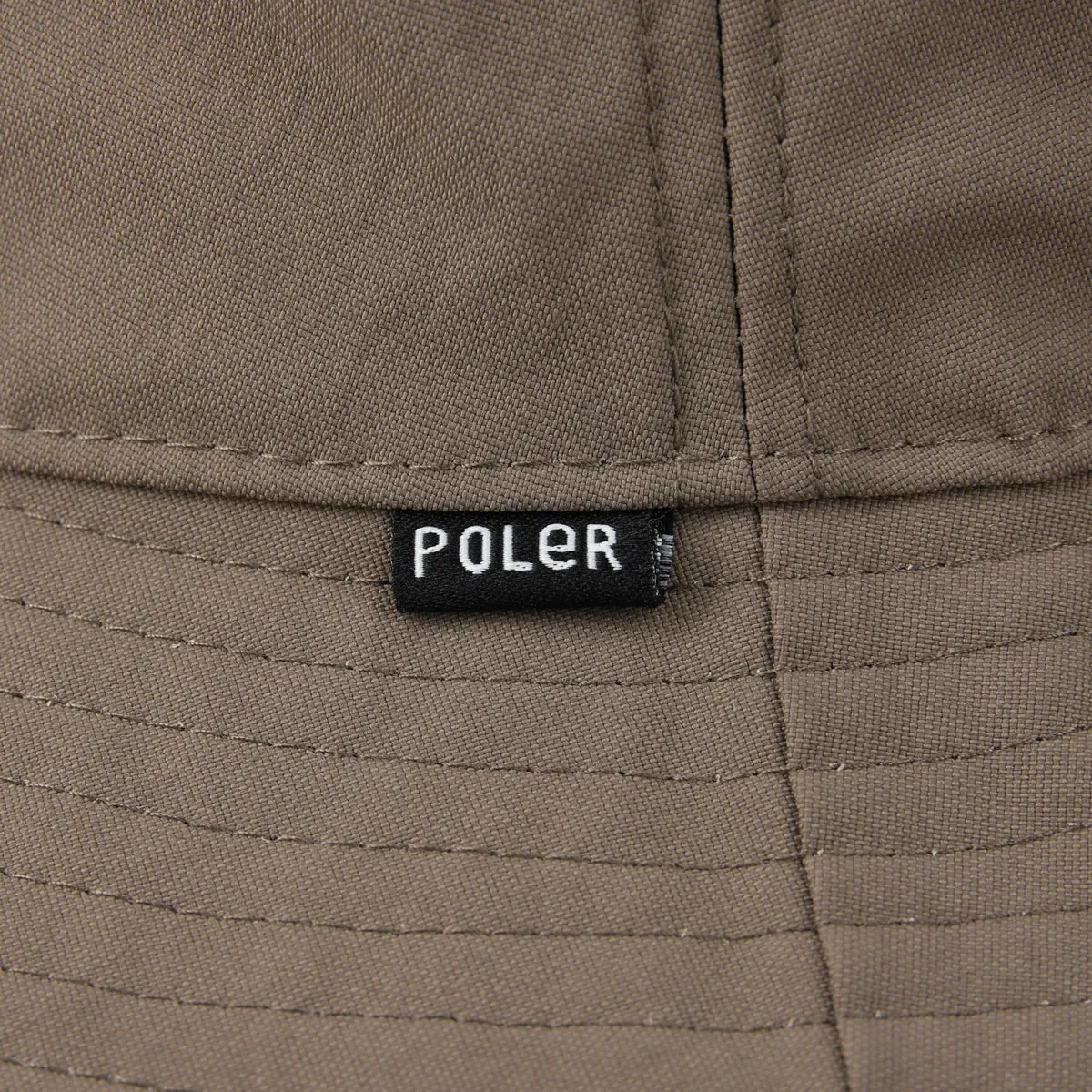 POLeR x WDS FIELD BUCKET HAT / SEA_BROWN