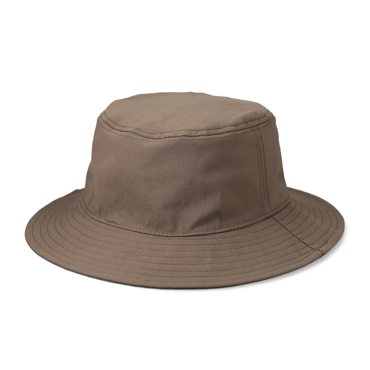 POLeR x WDS FIELD BUCKET HAT / SEA_BROWN