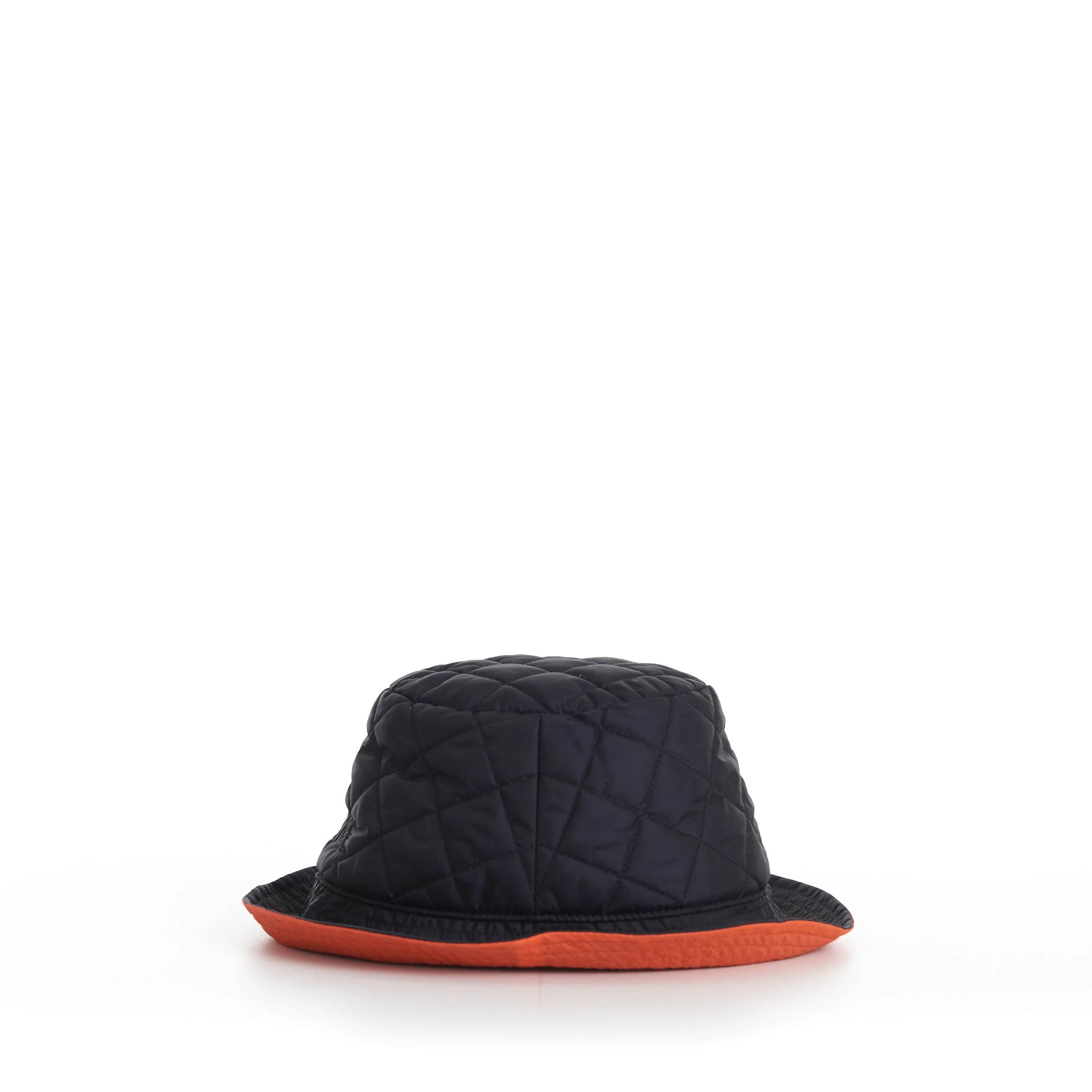 Quilted Bucket Hat With Celine Embroidery In Lightweight Nylon