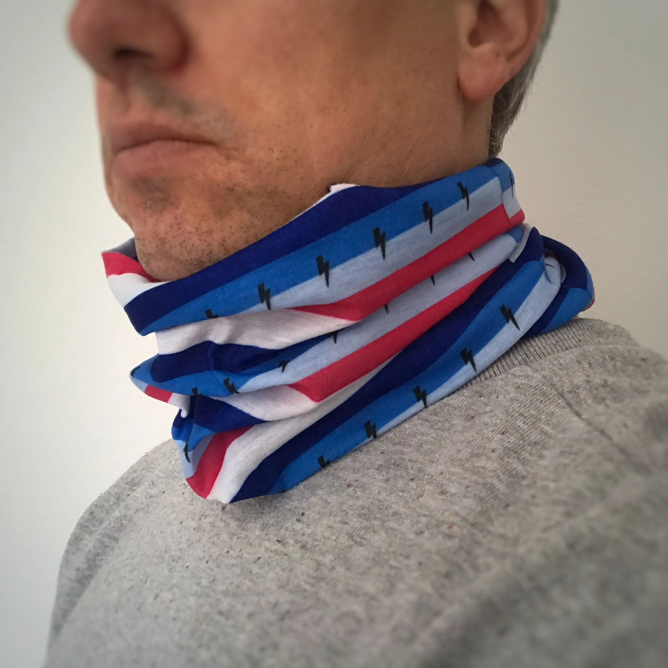 'Red Belly Sardine' Neck Gaiter