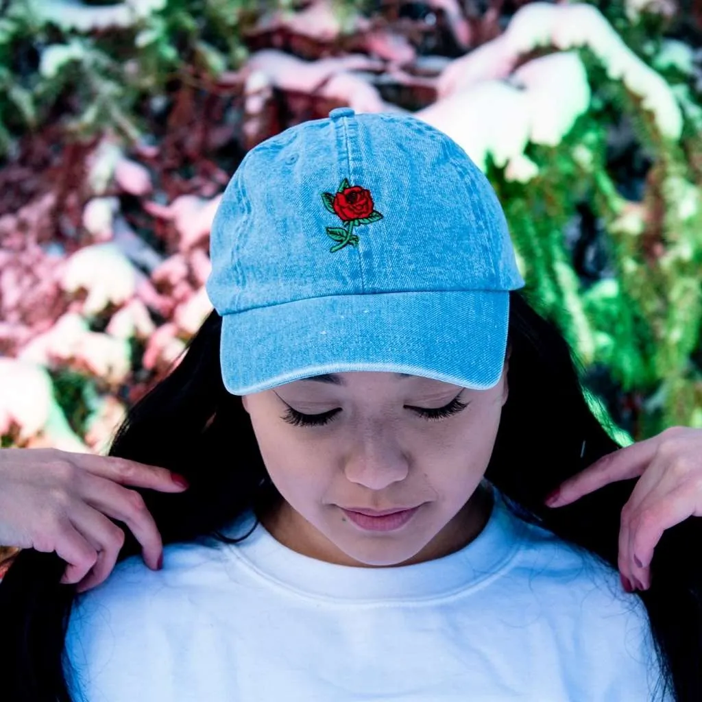 Rose Stem Baseball Hat