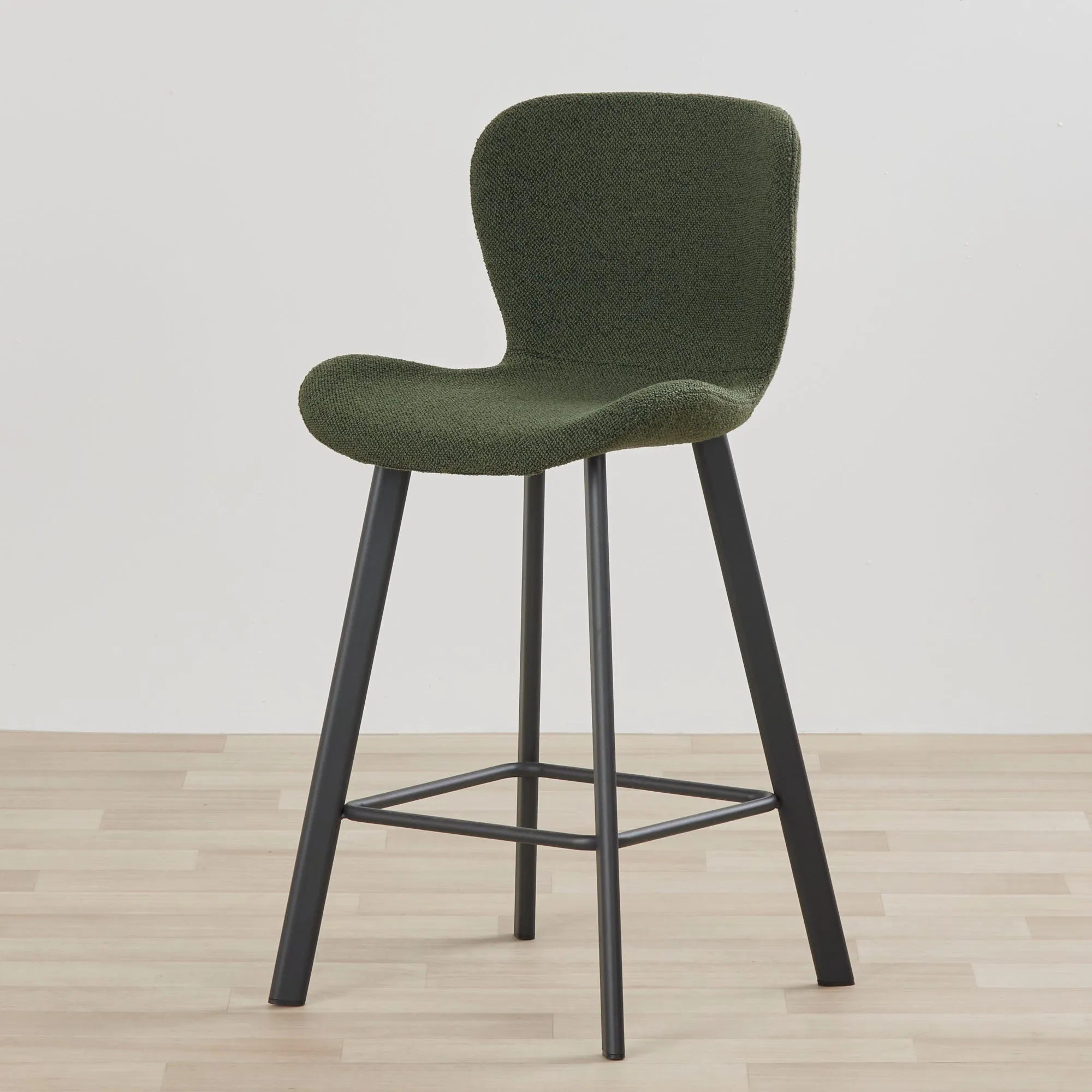 Sala Counter Stool - Black/Green