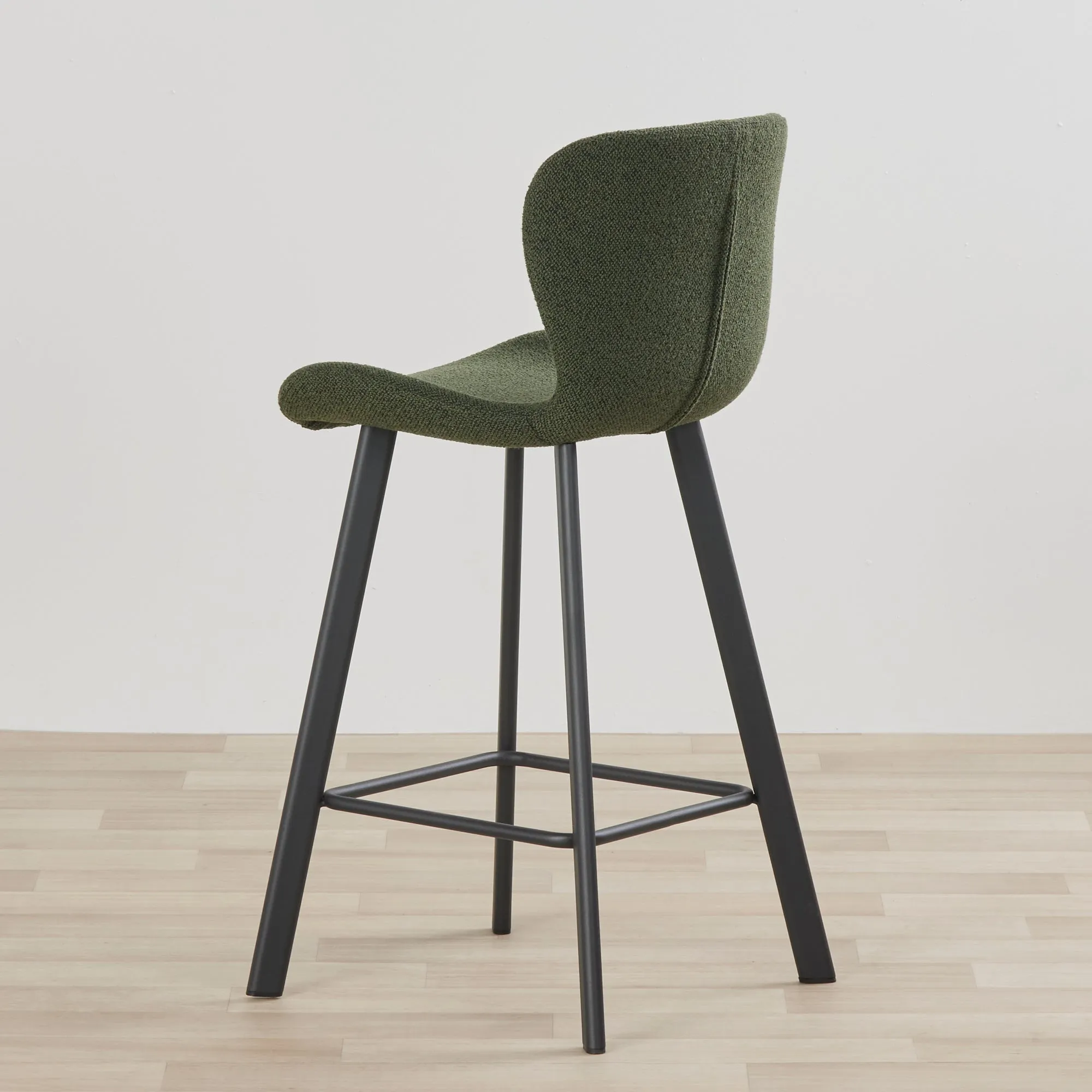 Sala Counter Stool - Black/Green