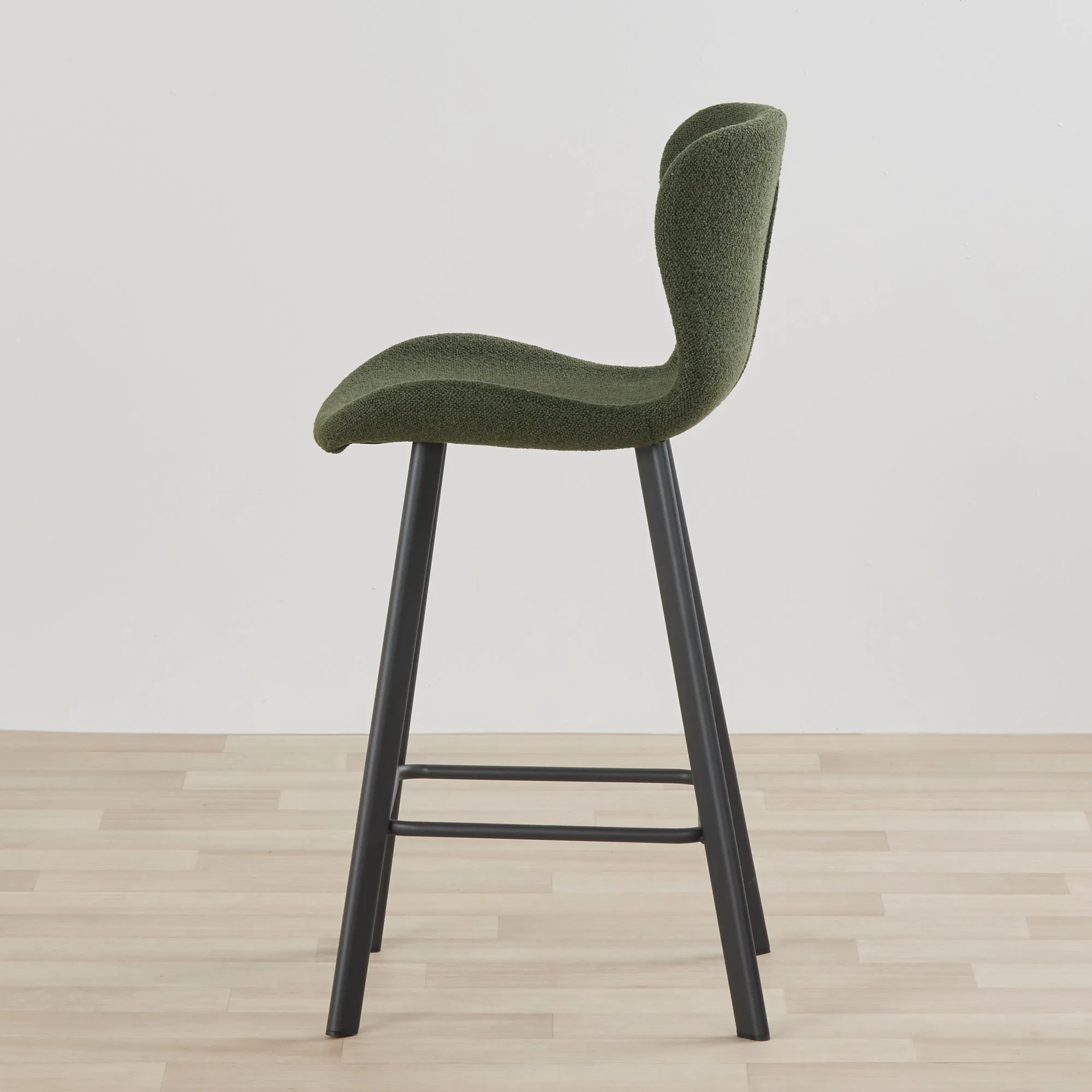 Sala Counter Stool - Black/Green