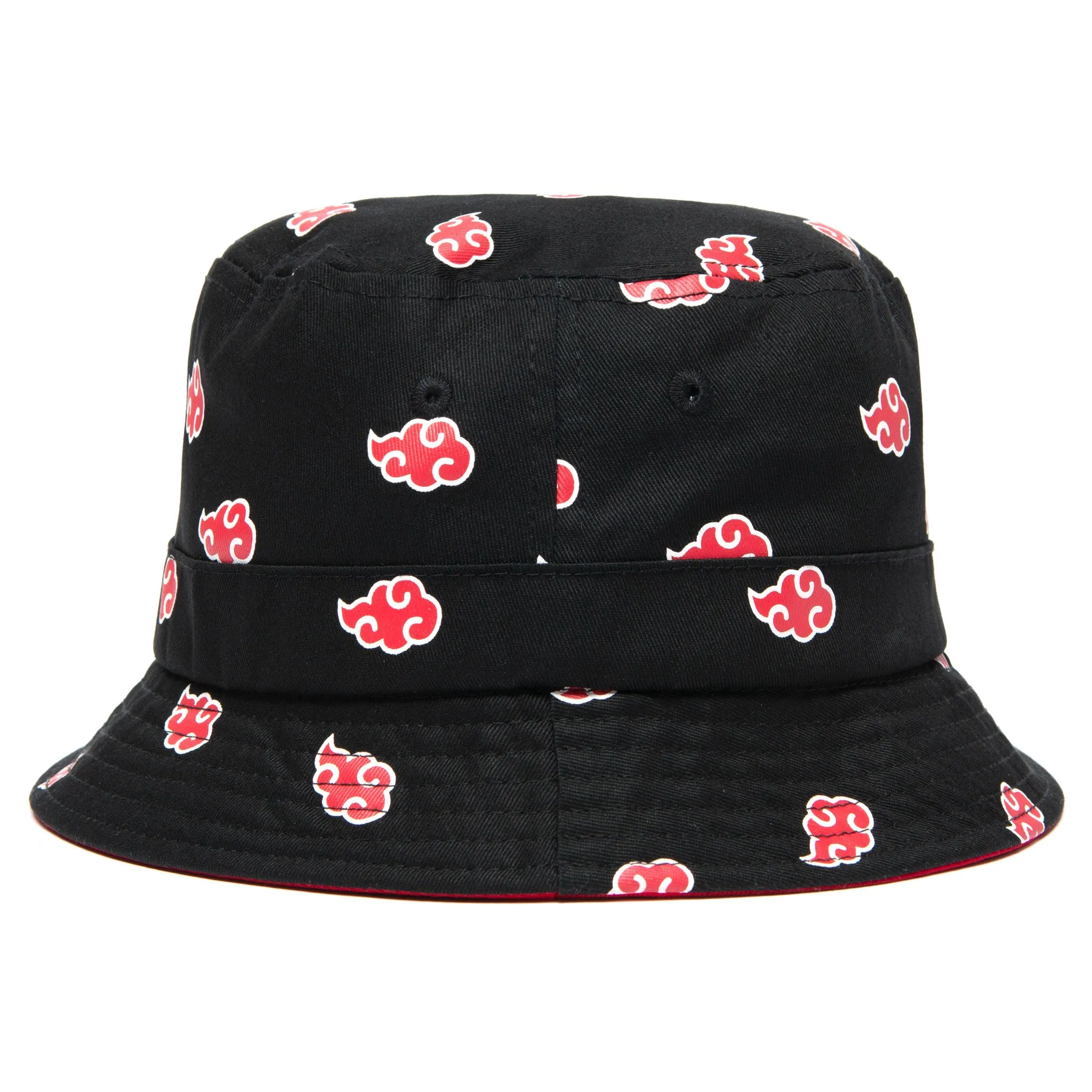 SHIPPUDEN AKATSUKI BUCKET HAT (BLACK)