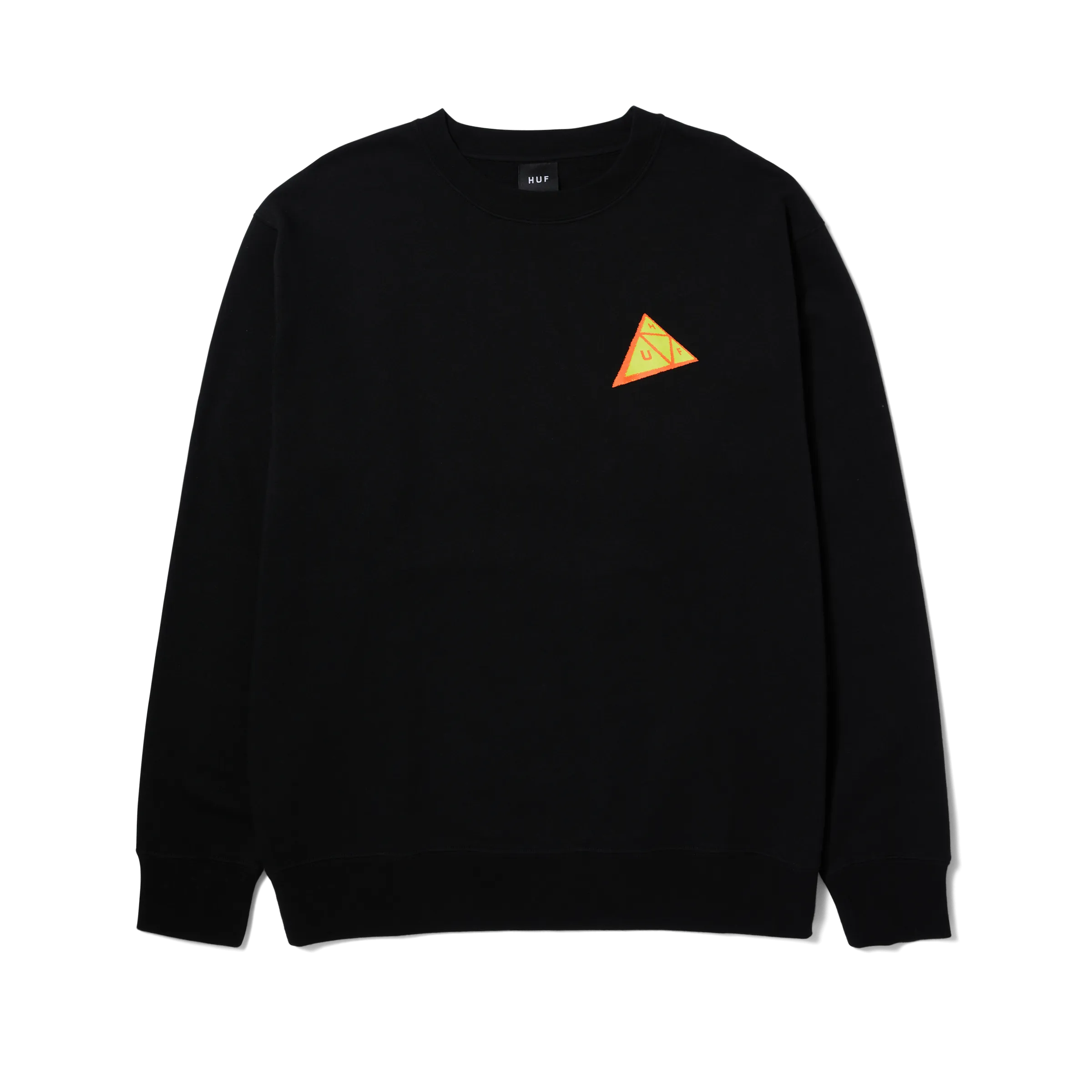 Skewed Triple Triangle Crewneck