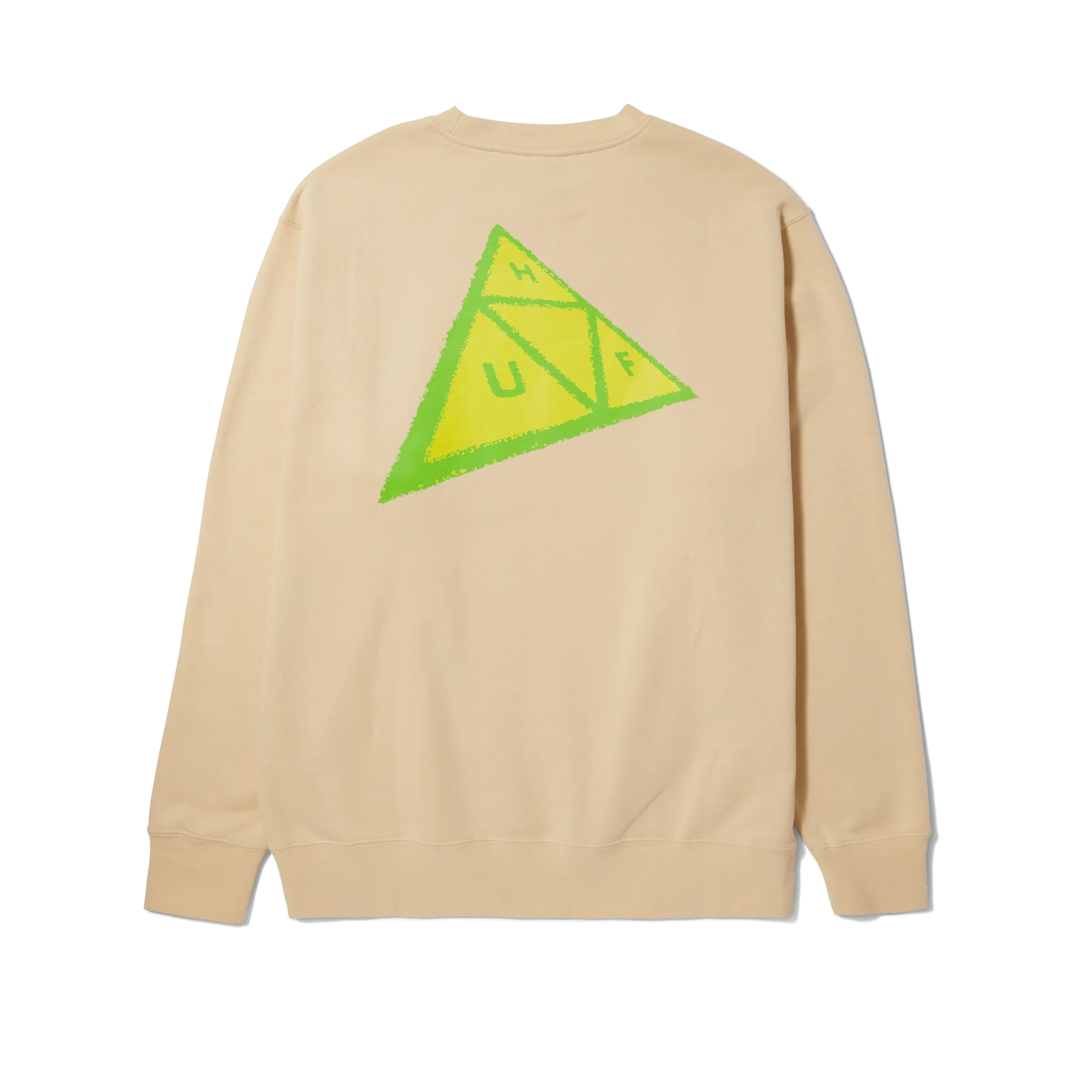 Skewed Triple Triangle Crewneck